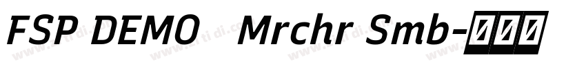 FSP DEMO   Mrchr Smb字体转换